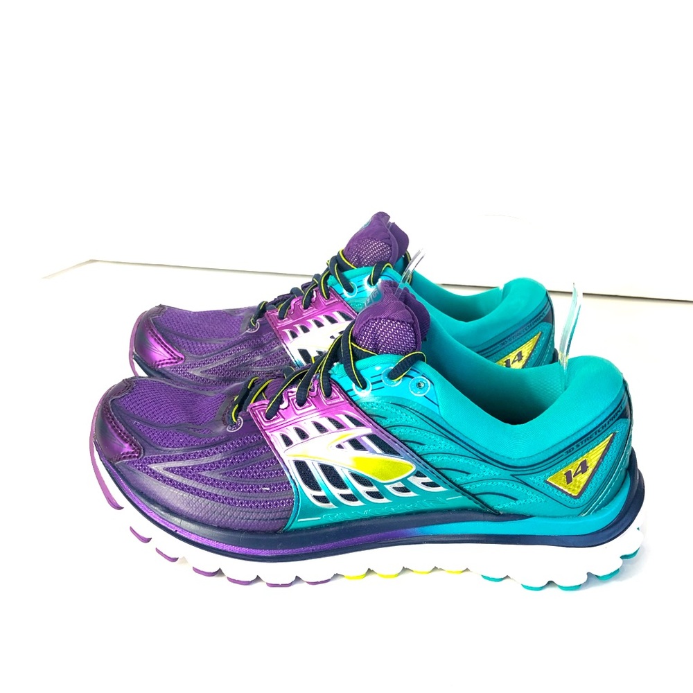 Brooks Glycerin 14 Athletic Running Shoe. Purple. Size 8. Classy Rare
